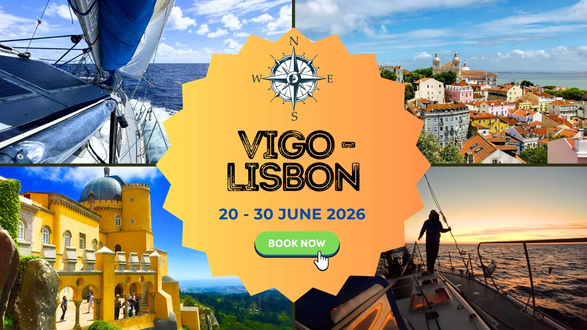 Sailing the Atlantic Coast: Vigo – Viana do Castelo – Porto – Peniche – Lisbon