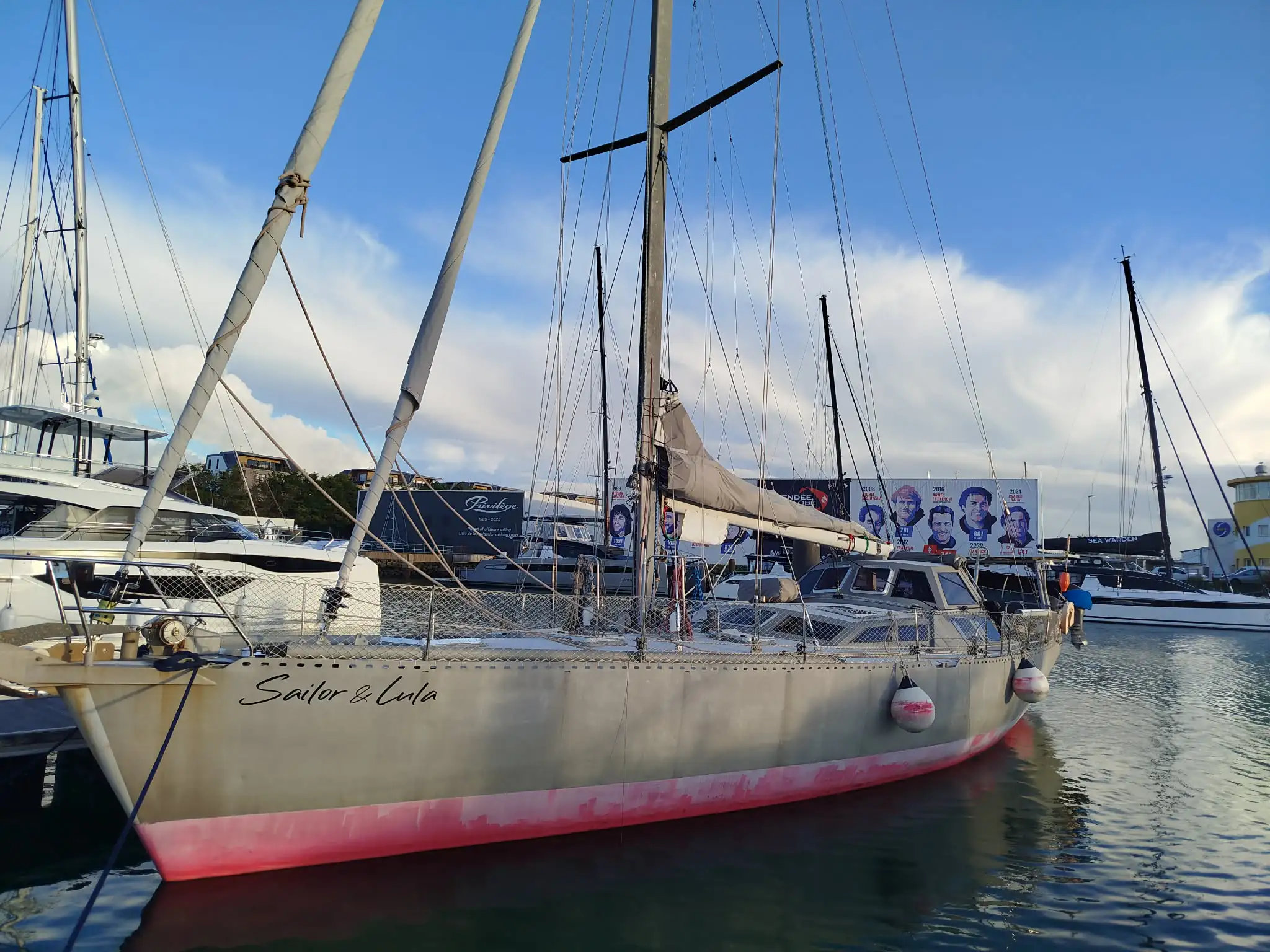 Arctos aluminium expedition sailing boat