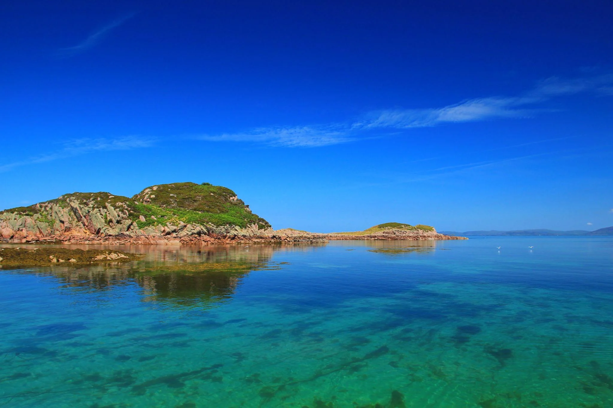 Wild Inner Hebrides sailing landscape with Arctos