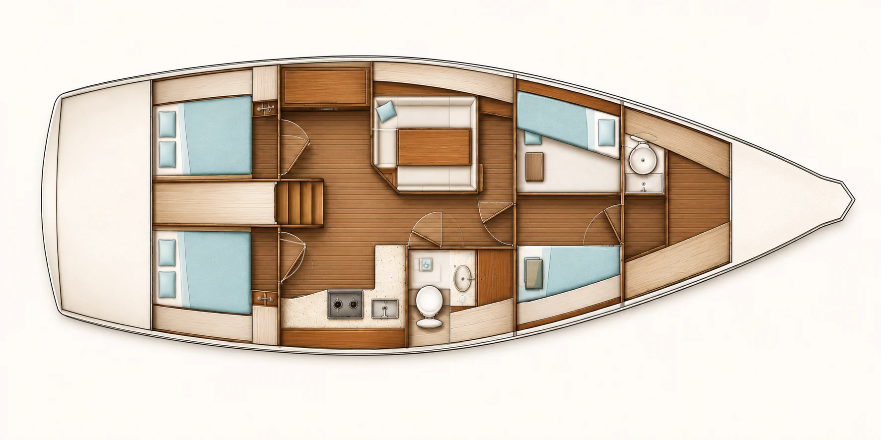 Mirabo expedition sailing boat