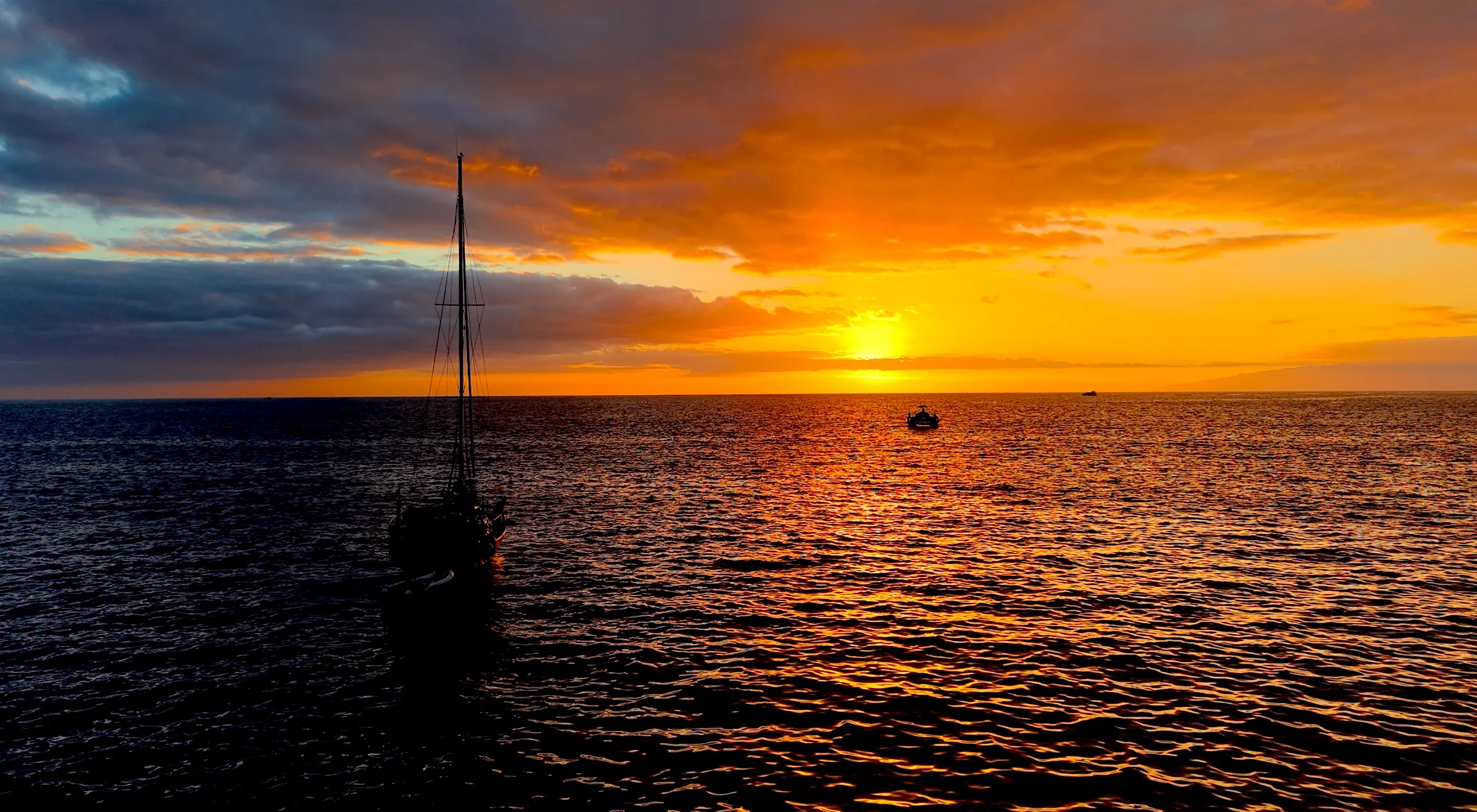 Canary Islands Sailing Sunset Yacht