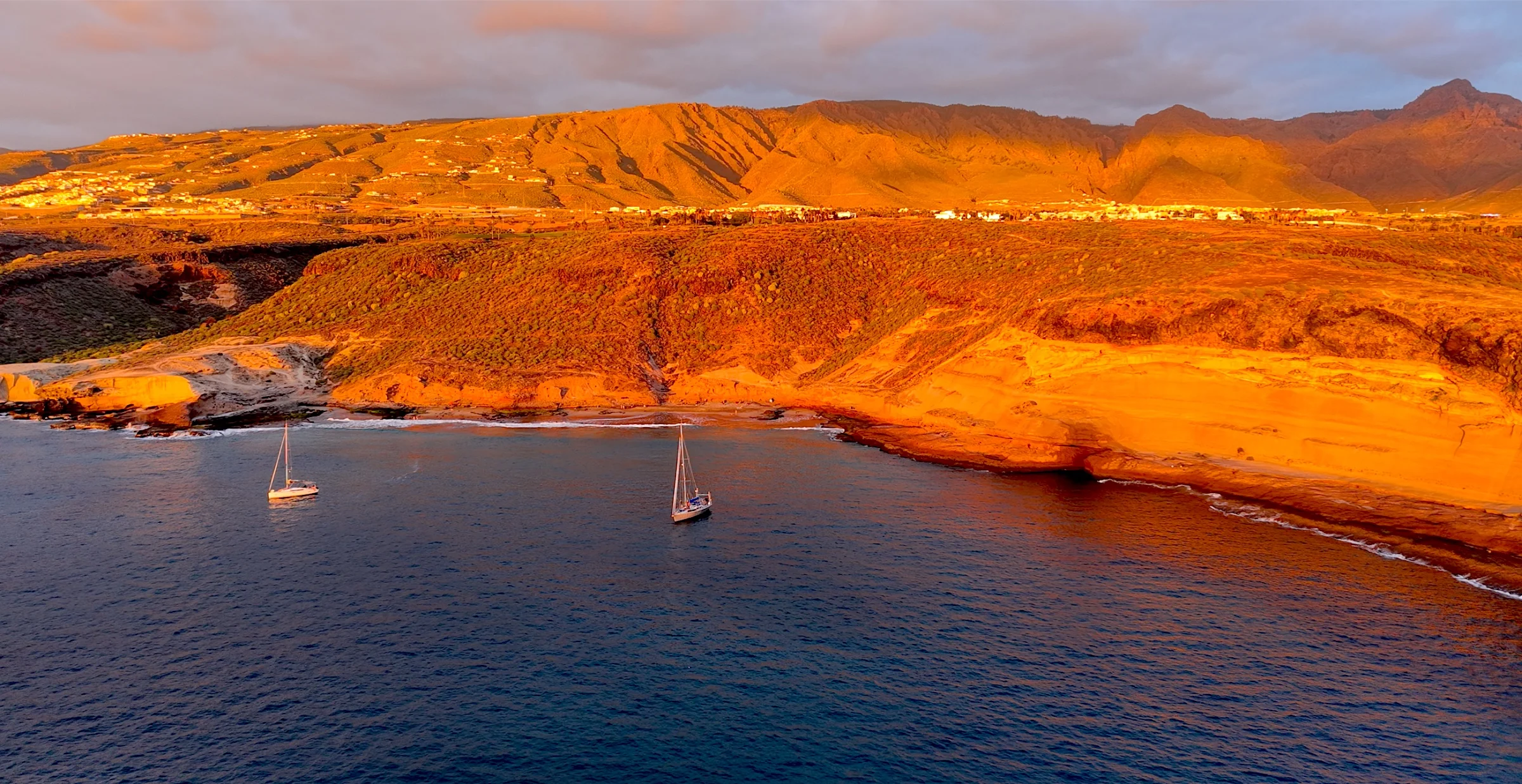 Canary Islands Sunset Anchorage