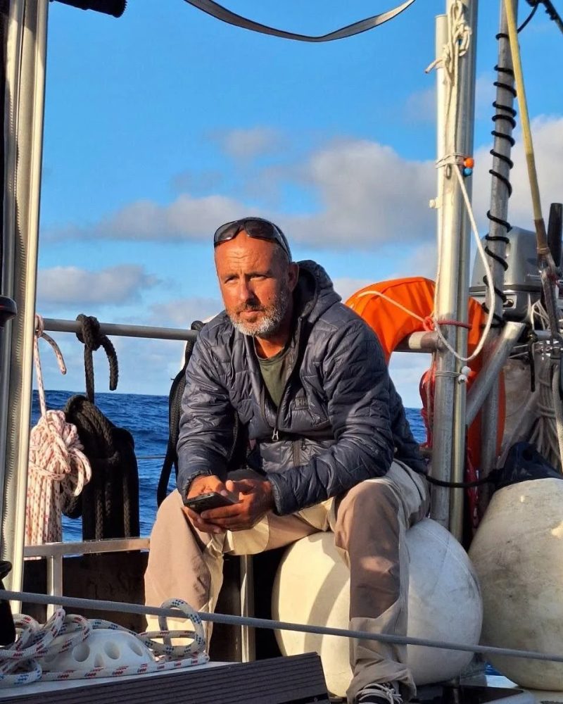 Стефан Раев aboard Mirabo
