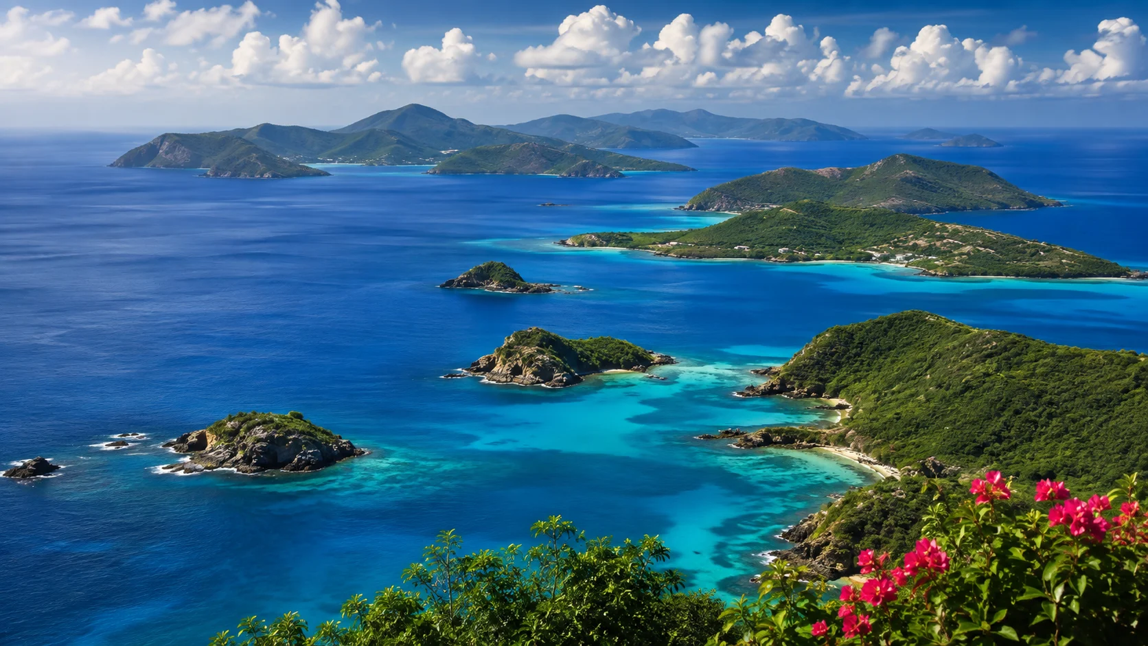 Mirabo sailing in the Caribbean between Martinique and St Martin